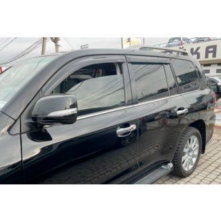 Fönstervindavvisare 8 cm (4 st, HIC) Toyota Land Cruiser 200 2007–2021 foto 2