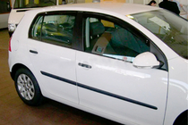 Volkswagen Polo 2010–2017 Vindavvisare för sidorutor HB (4 st, HIC) foto 1