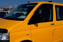 Volkswagen T5 Transporter 2003–2010 Vindavvisare för sidorutor (2 st, HIC) foto 2