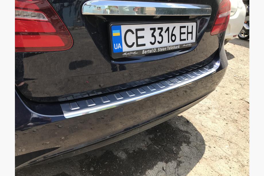 Mercedes B-class W246 2011–2018 Lastskydd bakre stötfångare Carmos (rostfritt stål) Foto 4