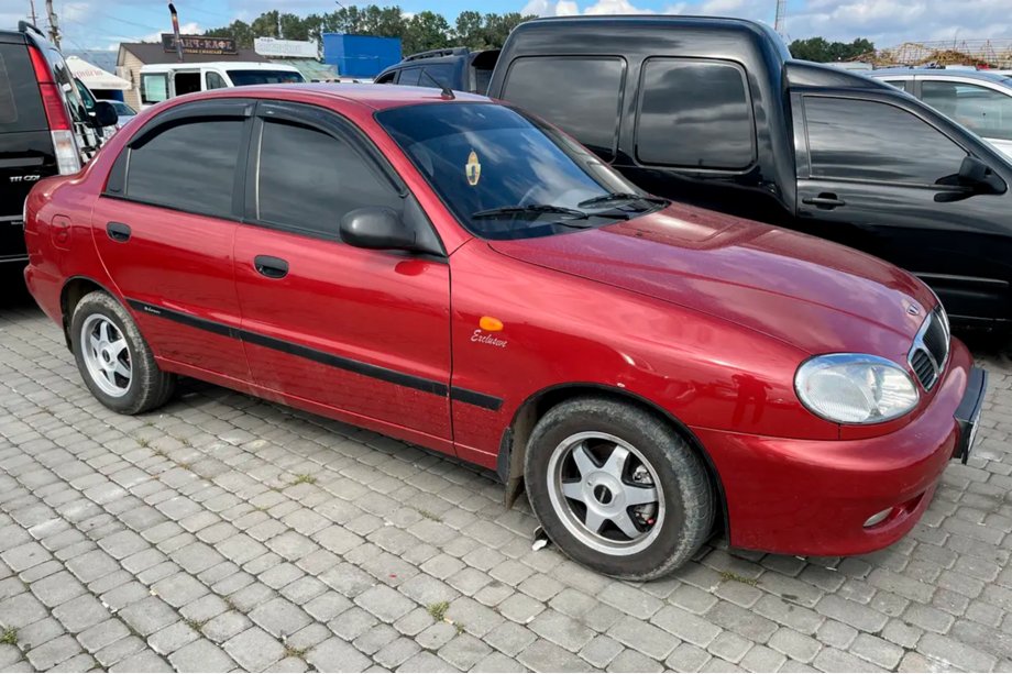 Chevrolet Lanos 1998–2017 Vindavvisare för sidorutor (4 st, HIC) Image