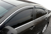 Ford Mondeo 2014–2022 Vindavvisare med kromlist (4 st, HIC) foto 1