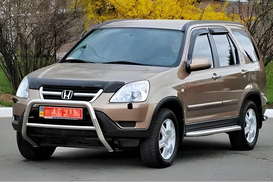 Honda CRV 2001–2006 Vindavvisare för sidorutor (4 st, HIC) Foto 1