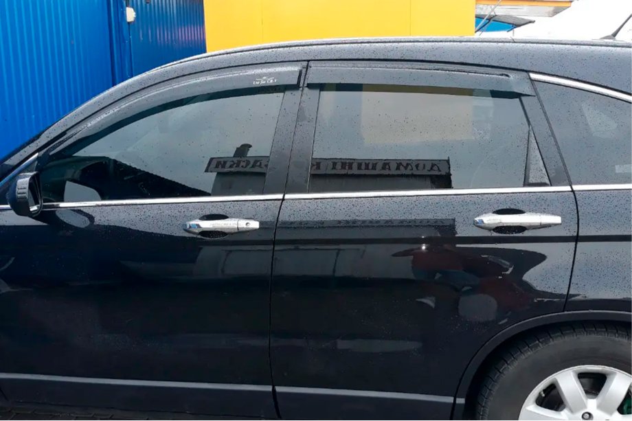 Honda CRV 2007–2011 Vindavvisare för sidorutor (4 st, HIC) Image