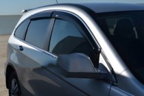 Honda CRV 2007–2011 Vindavvisare med kromlist (4 st, HIC) foto 6