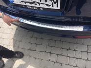 Mercedes E-class W212 2009–2016 Lastskydd bakre stötfångare Carmos (SW, rostfritt stål) foto 3
