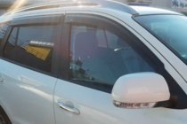 Hyundai Santa Fe 2 2006–2012 Vindavvisare för sidorutor (4 st, HIC) foto 5