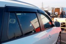 Hyundai Santa Fe 2 2006–2012 Vindavvisare för sidorutor (4 st, HIC) foto 6