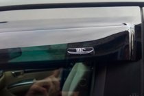 Hyundai Santa Fe 2 2006–2012 Vindavvisare för sidorutor (4 st, HIC) foto 9