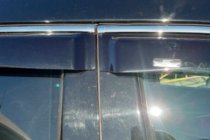 Hyundai Santa Fe 3 2012–2018 Vindavvisare med kromlist (4 st, HIC) foto 5