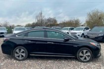 Hyundai Sonata LF 2014–2019 Vindavvisare med kromlist (4 st, HIC) foto 1
