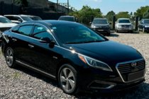 Hyundai Sonata LF 2014–2019 Vindavvisare med kromlist (4 st, HIC) foto 4