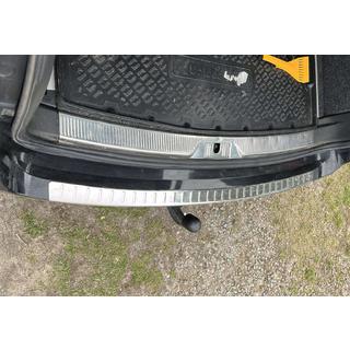 Lastskydd bakre stötfångare Carmos V1 (SW, rostfritt) Skoda Superb 2009–2015 foto 2