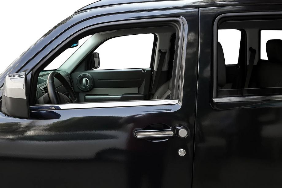 Jeep Cherokee/Liberty 2007–2013 Dörrhandtagskåpor (4 st, rostfritt stål) Image