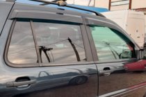 Mercedes ML W163 1997–2005 Vindavvisare för sidorutor (4 st, HIC) foto 2