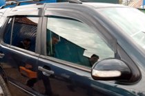 Mercedes ML W163 1997–2005 Vindavvisare för sidorutor (4 st, HIC) foto 1