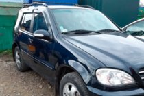 Mercedes ML W163 1997–2005 Vindavvisare för sidorutor (4 st, HIC) foto 3