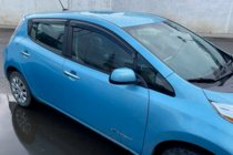 Nissan Leaf 2010–2017 Vindavvisare för sidorutor (4 st, HIC) foto 14