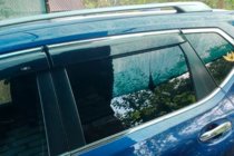 Nissan X-trail T32/Rogue 2014–2021 Vindavvisare med kromlist (4 st, HIC) foto 3