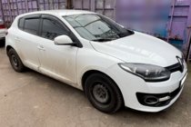 Renault Megane III 2009–2016 Vindavvisare för sidorutor HB (4 st, HIC) foto 3