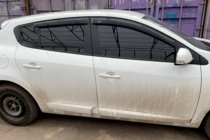 Renault Megane III 2009–2016 Vindavvisare för sidorutor HB (4 st, HIC) foto 1