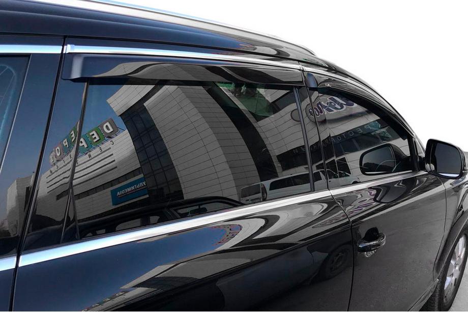 Skoda Superb 2009–2015 Vindavvisare med kromlist SD (4 st, HIC) Image