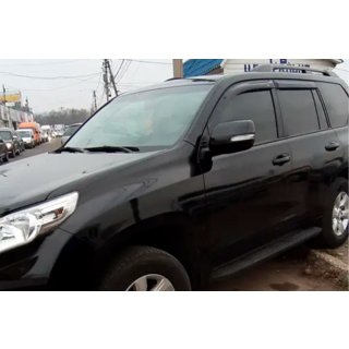 Vindavvisare för sidofönster 8 cm (4 st, HIC) Toyota Land Cruiser Prado 150 2009–2023 foto 4
