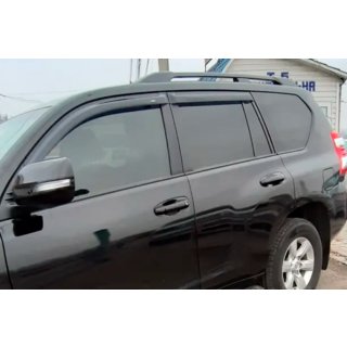 Vindavvisare för sidofönster 8 cm (4 st, HIC) Toyota Land Cruiser Prado 150 2009–2023 foto 2