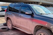 Toyota Land Cruiser Prado 150 2009–2023 Vindavvisare 11 cm (4 st, HIC) foto 11