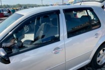 Volkswagen Golf 4 1997–2006 Vindavvisare för sidorutor HB (4 st, HIC) foto 8