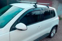 Volkswagen Tiguan 2007–2016 Vindavvisare för sidorutor (4 st, HIC) foto 7