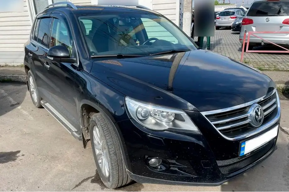 Volkswagen Tiguan 2007–2016 Vindavvisare för sidorutor (4 st, HIC) Image