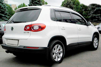 Volkswagen Tiguan 2007–2016 Vindavvisare med kromlist (4 st, HIC) foto 3