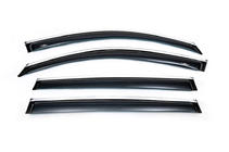 Volkswagen Tiguan 2007–2016 Vindavvisare med kromlist (4 st, HIC) foto 4