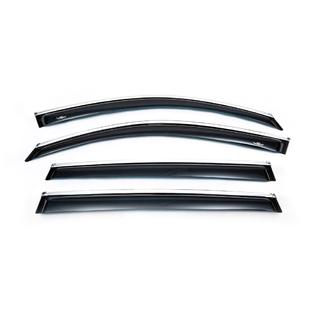 Vindavvisare med kromlist (4 st, HIC) Volkswagen Tiguan 2007–2016 foto 4