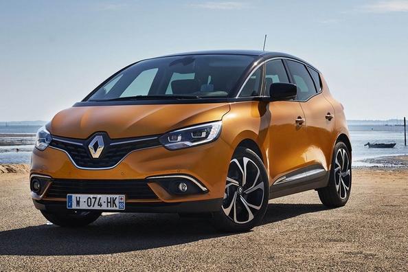 Fjärde generationen av den kompakta minibussen Renault Scenic