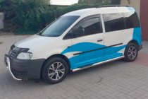 Volkswagen Caddy 2015–2020 Vindavvisare för sidorutor (2 st, HIC) foto 15