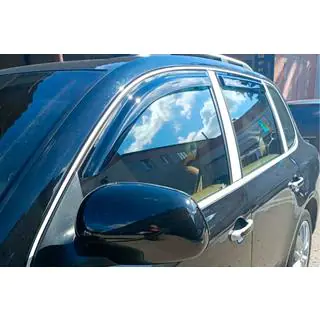 Vindavvisare för sidorutor (4 st, HIC) Porsche Cayenne 2003–2010 foto 1