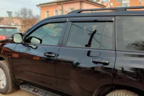 Lexus GX460 2009–2023 Vindavvisare för sidofönster 8 cm (4 st, HIC) foto 1