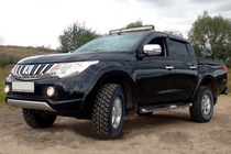 Fiat Fullback 2016– Vindavvisare för sidorutor (4 st, HIC) foto 3