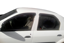 Dacia Logan I 2005–2008 Vindavvisare för sidorutor (4 st, HIC) foto 1