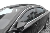 Volvo S80 2006–2016 Vindavvisare med kromlist (4 st, HIC) foto 1