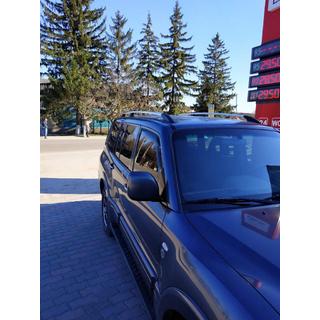 Takrails i krom, turkisk design (2 st) Mitsubishi Pajero Wagon III 1999–2006 foto 2
