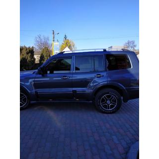 Takrails i krom, turkisk design (2 st) Mitsubishi Pajero Wagon IV 2006–2021 foto 3