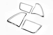 BMW X5 E53 1999–2006 Kromade bakljusramar (plast) foto 5