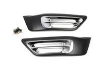 Honda CRV 2001–2006 Kromlister för dimljus (2 st, plast) foto 2