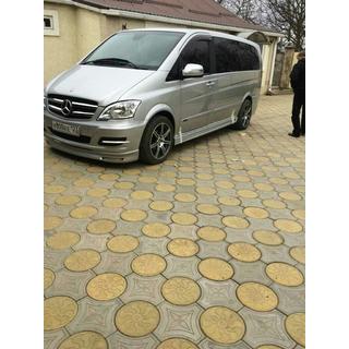 Frontläpp till stötfångare Brabos Style (för lackering) Mercedes Viano 2004–2014 foto 4