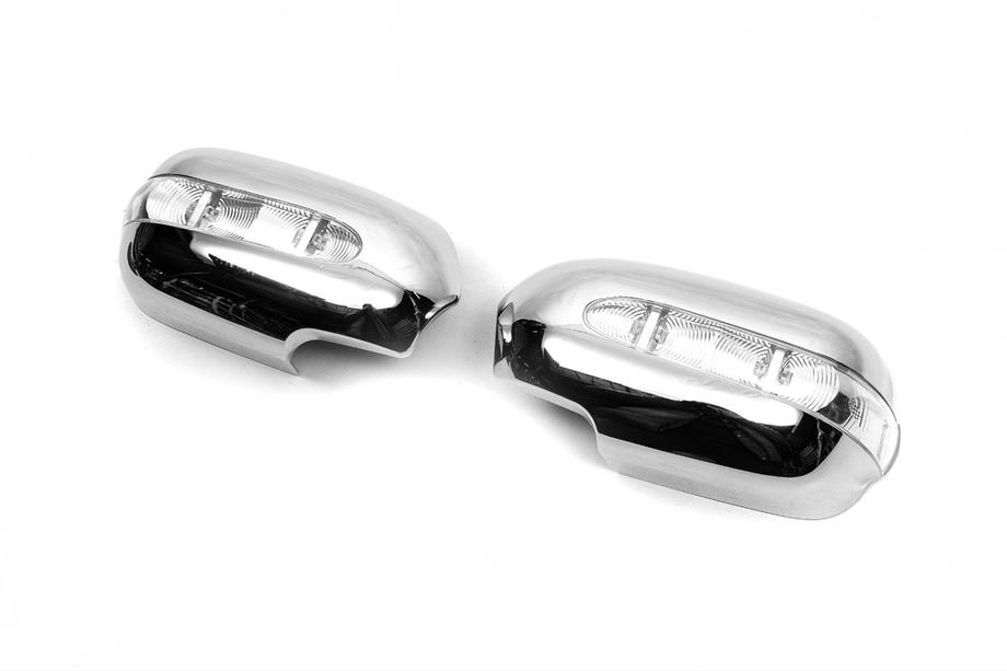 Toyota Camry 2001–2006 Kromade backspegelskåpor med LED (2 st) Image