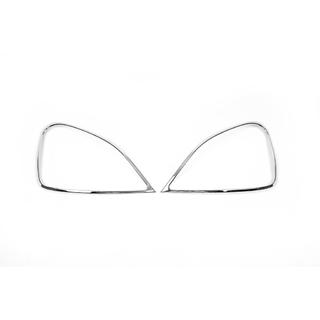 Kromade strålkastarramar (2 st, plast) Lexus LS 2001–2006 foto 4