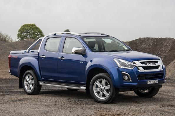 Test av uppdaterade Isuzu D-Max pick-up